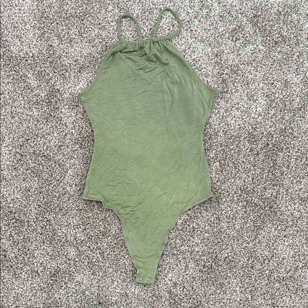 American Eagle Outfitters Halter Top Bodysuit ~ Women's Size Small